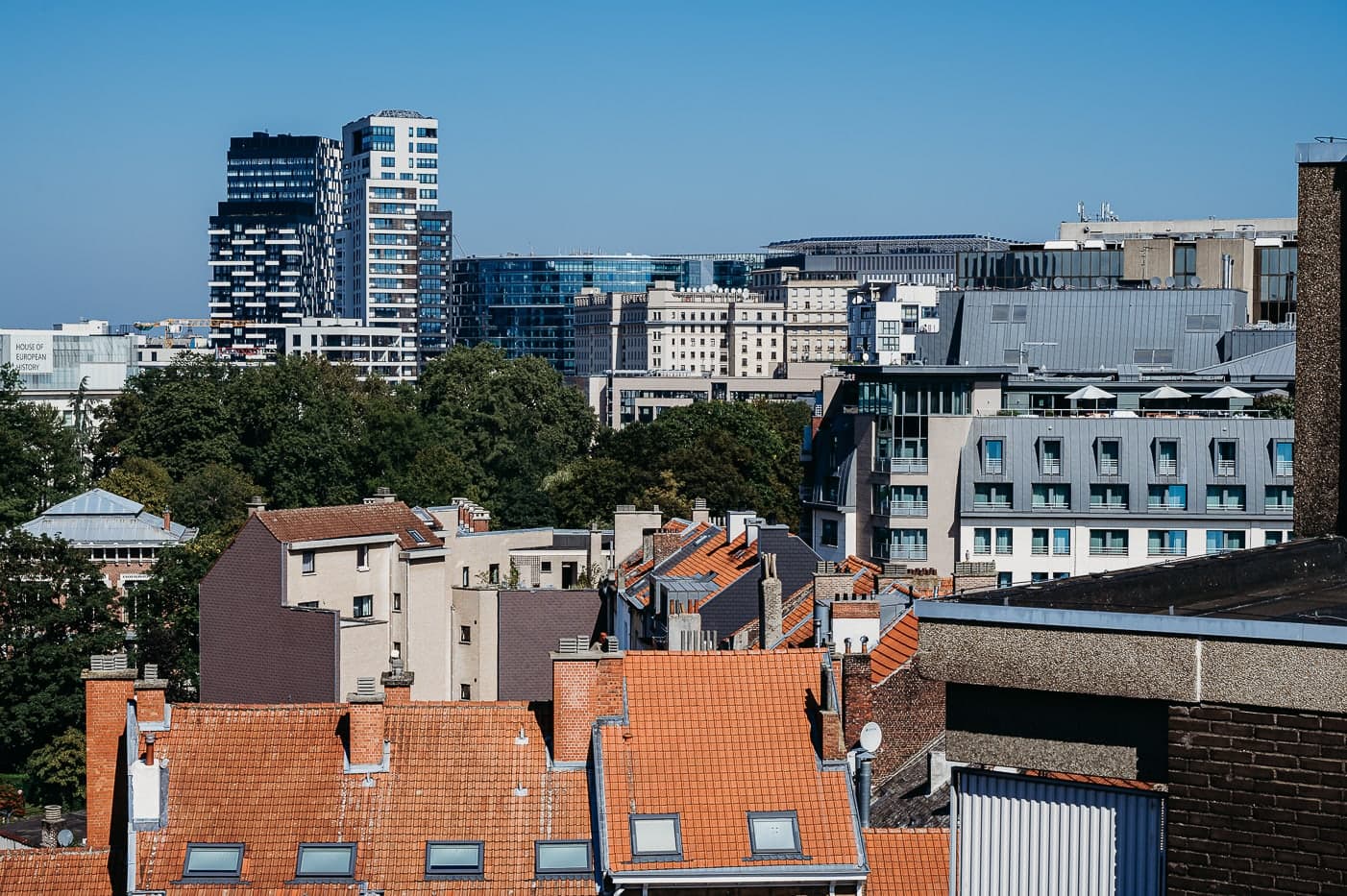 Vue sur Bruxelles